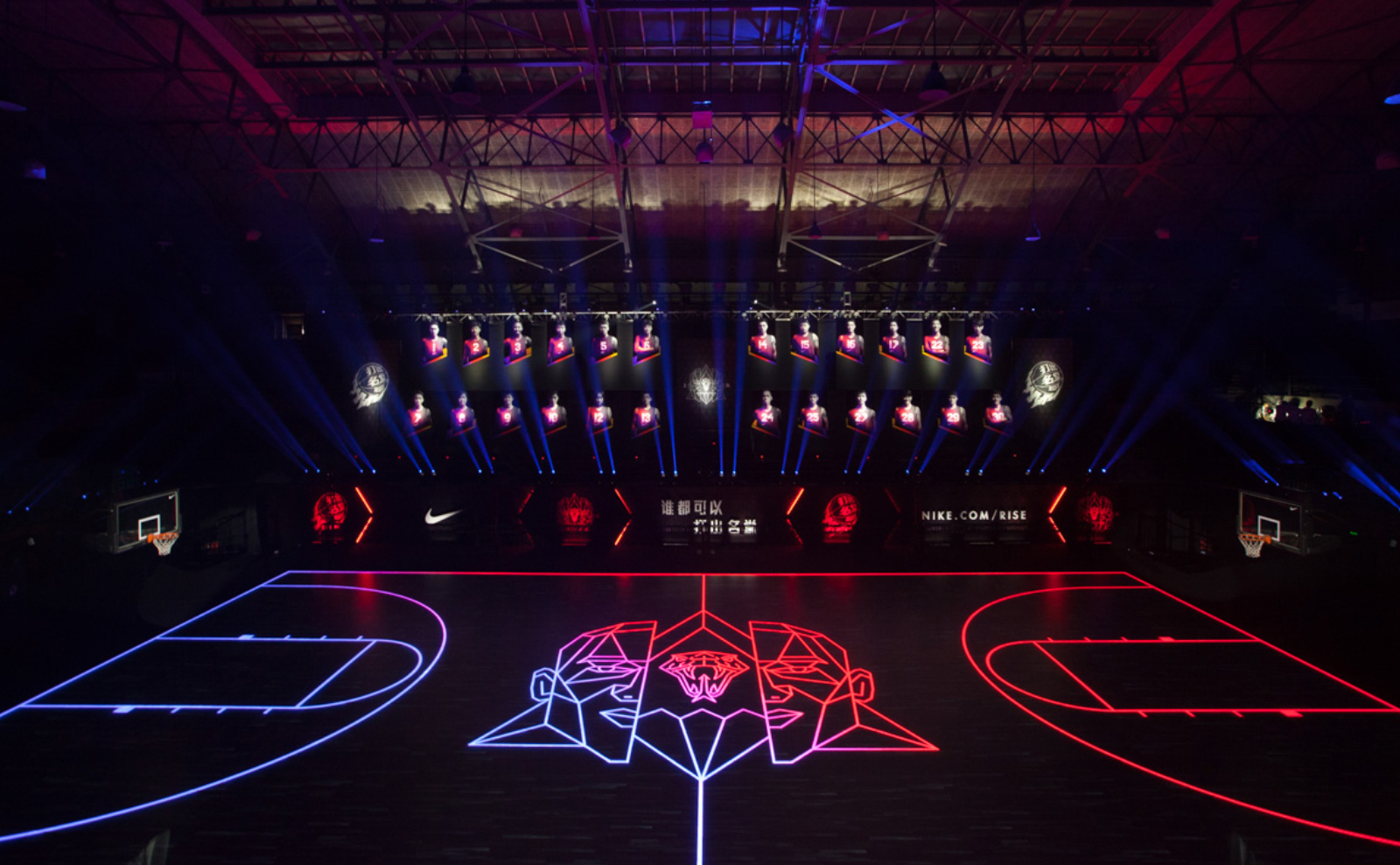 Nike Rise 2.0 Digital Basketball Training Court Combines Experiential  Design with Advanced Tracking - Fitness Gaming
